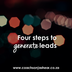 Four steps to generate leads